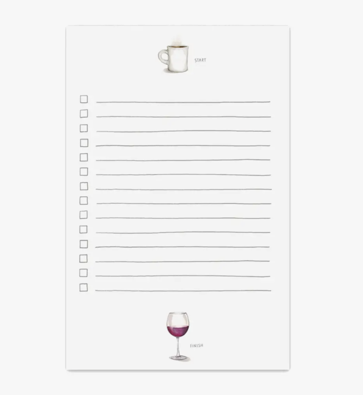 E. Frances Paper Studio Start & Finish Notepad