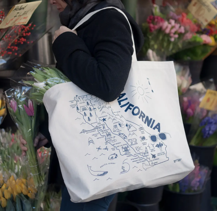 Maptote California Beach Tote