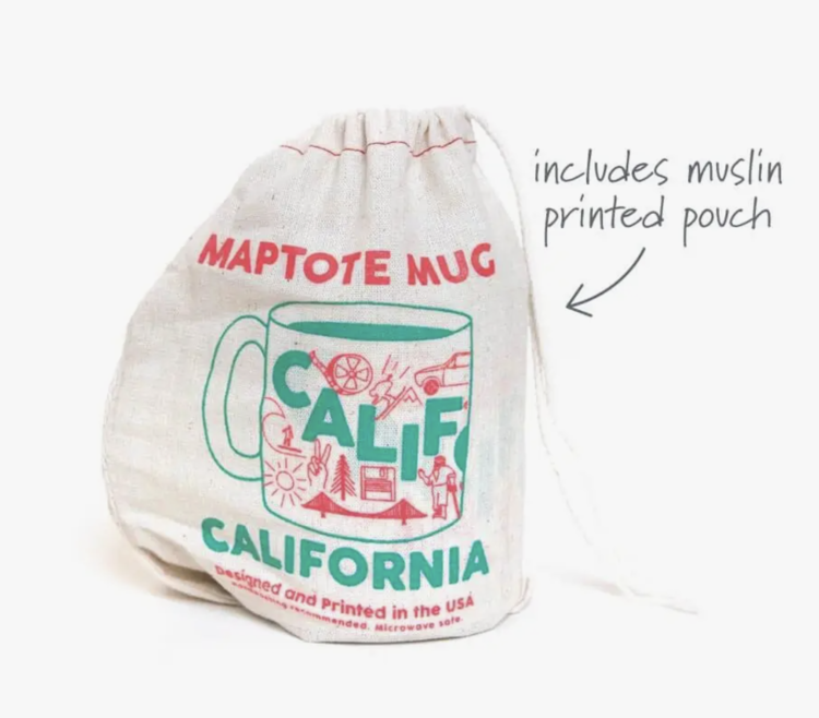 Maptote California Mug