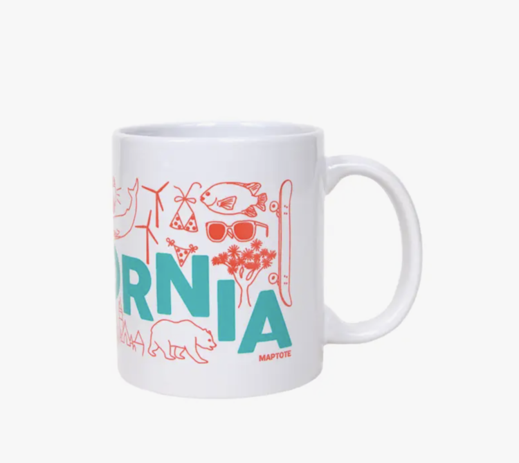 Maptote California Mug