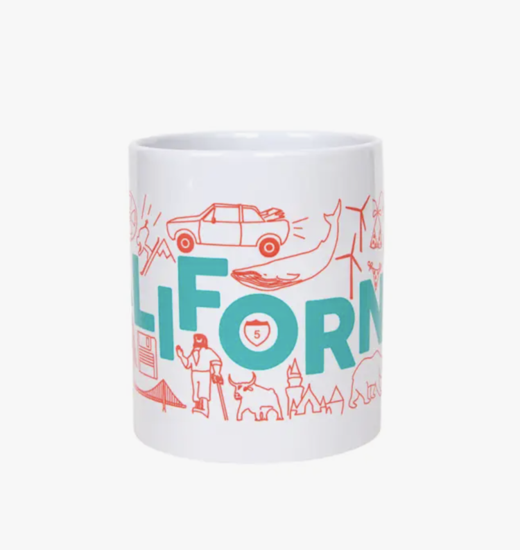Maptote California Mug