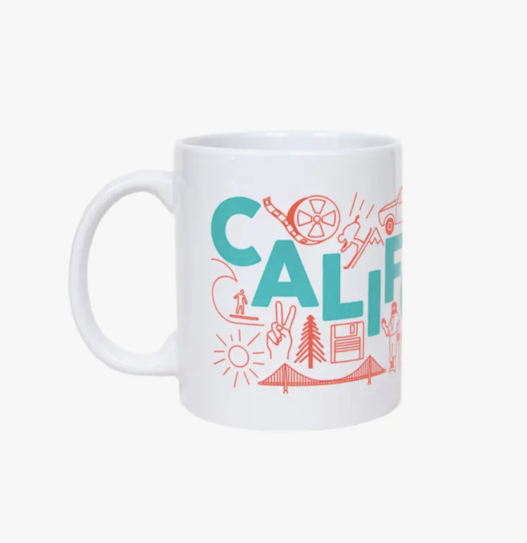Maptote California Mug