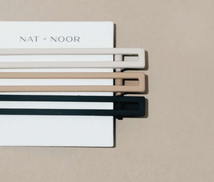 Nat and Noor Yarrow Hair Clip, Various Colors