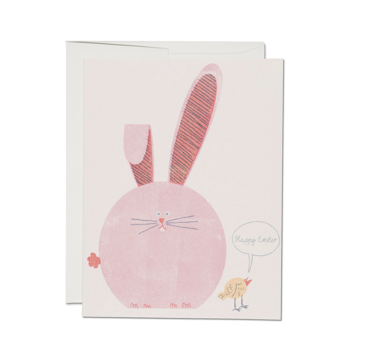 Red Cap Cards Easter Bunny Easter