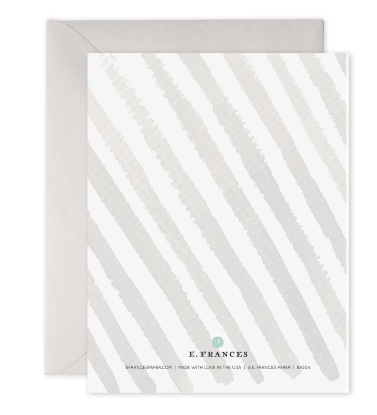 E. Frances Paper Studio Welcome Little One Whale