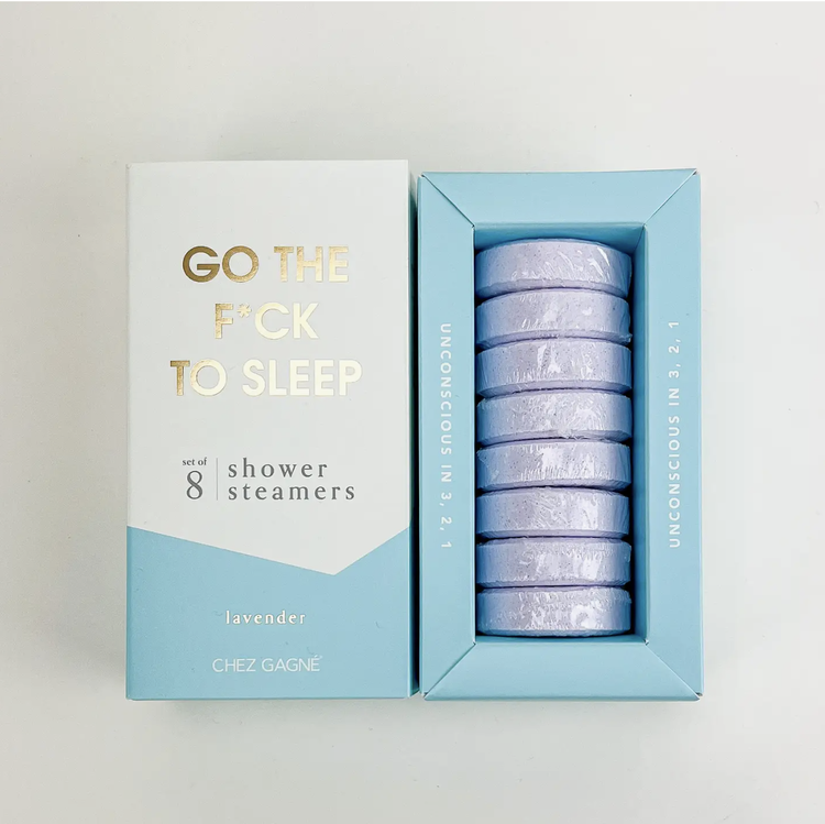 Chez Gagne Letterpress Go The F*ck To Sleep Shower Steamers