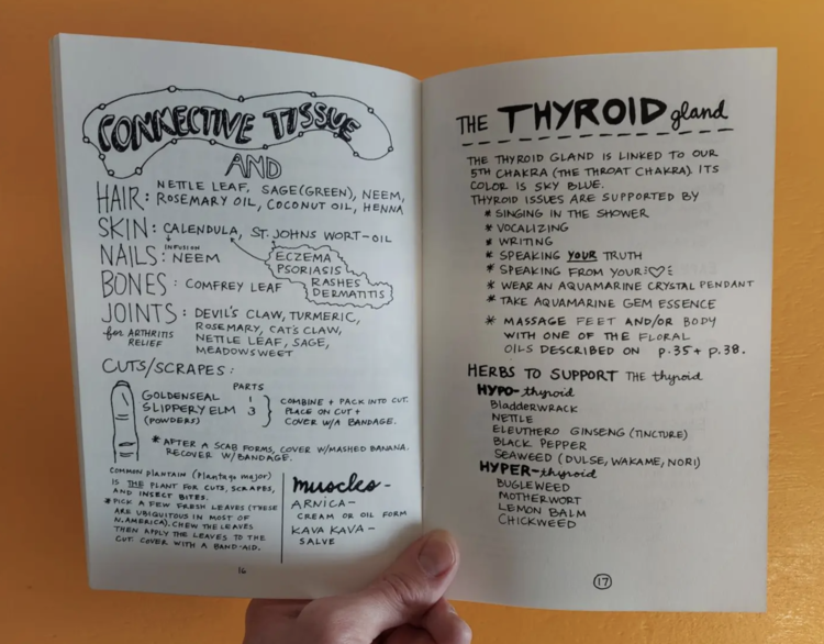 Microcosm Publishing & Distribution Healing Your Magical Body with Plants & Minerals