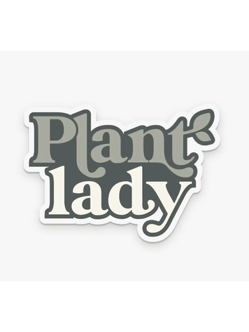 Ruff House Art Plant Lady Sticker