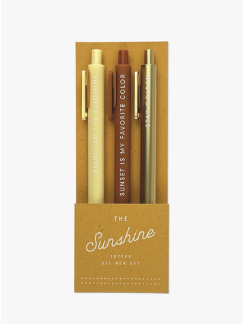 Ruff House Art Sunshine Jotter Set of 3