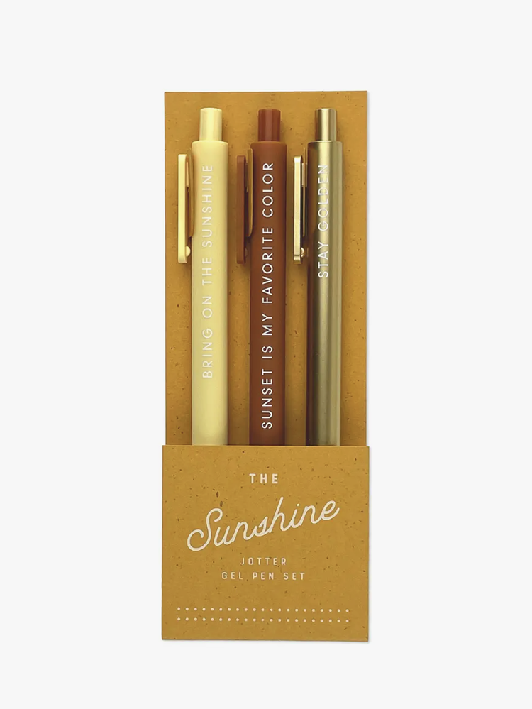 Ruff House Art Sunshine Jotter Set of 3