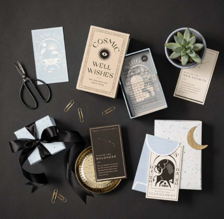 Compendium Cosmic Well Wishes Card Set