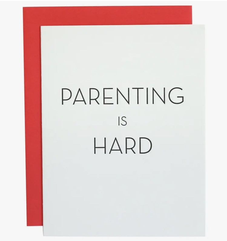 Chez Gagne Letterpress Parenting Is Hard