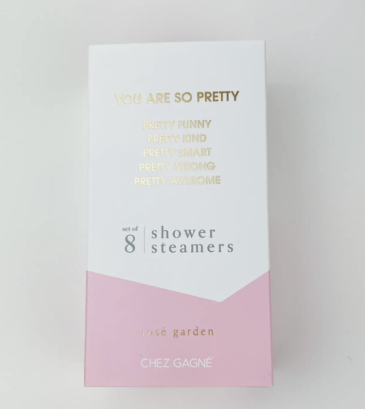 Chez Gagne Letterpress You Are So Pretty Shower Steamers