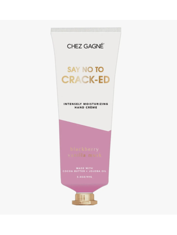 Chez Gagne Letterpress Say No To Crack-ed - Blackberry Vanilla Musk Hand Crème