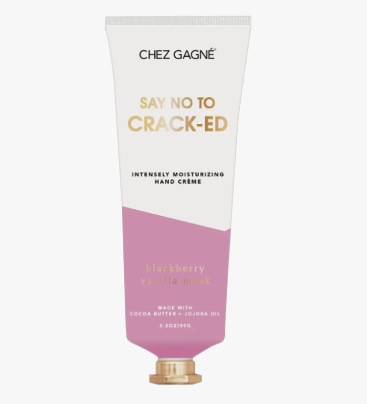 Chez Gagne Letterpress Say No To Crack-ed - Blackberry Vanilla Musk Hand Crème