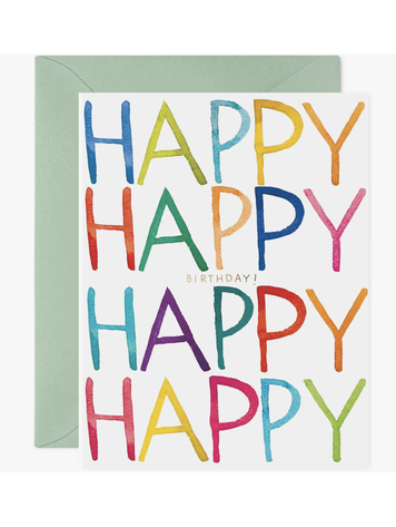 E. Frances Paper Studio Really Happy Birthday