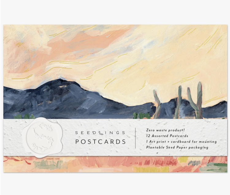 Seedlings Cactus Seedlings Postcard Set