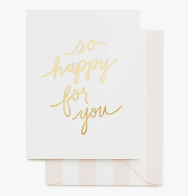 Sugar Paper So Happy for You