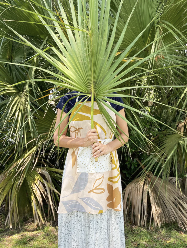 Hali Hali Printed Apron | Jungle