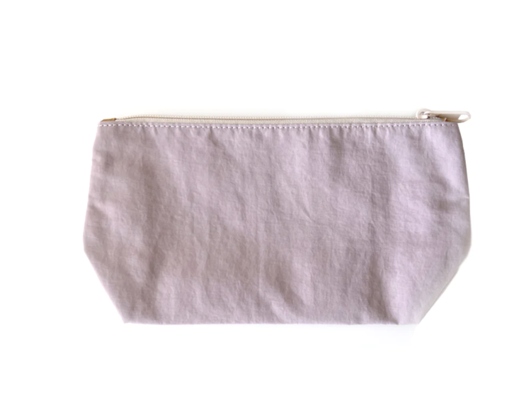 Hali Hali Bananas Small Pouch - Dusty Rose/Taupe