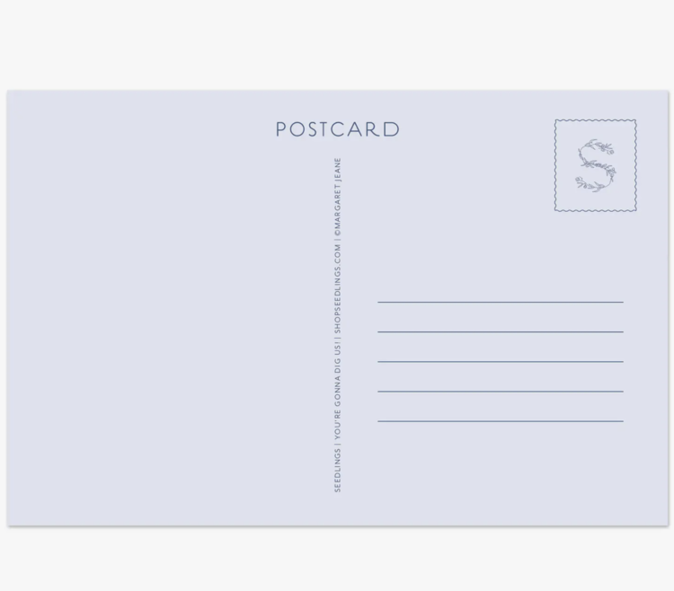 Seedlings Floral Bluff Seedlings Postcard Set