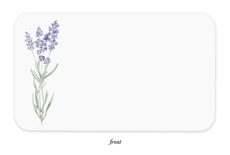 E. Frances Paper Studio Lavender Little Notes
