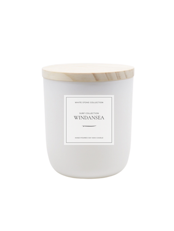 White Stone Candles Windansea