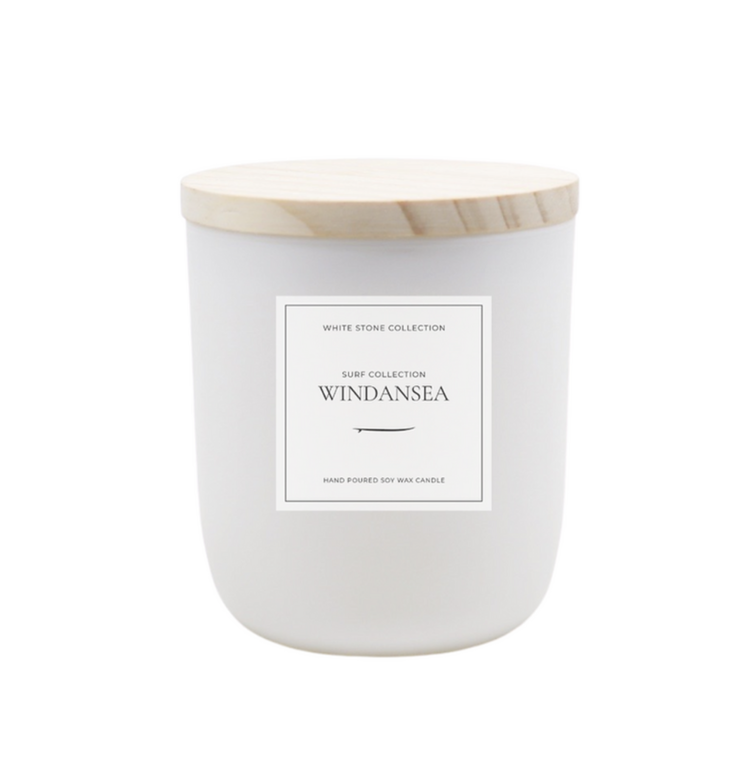 White Stone Candles Windansea