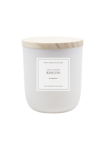 White Stone Candles Rincon
