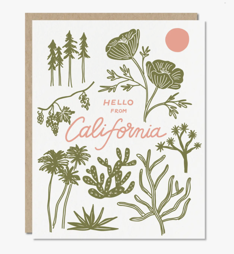 Odd Daughter Paper Co. Hello from California