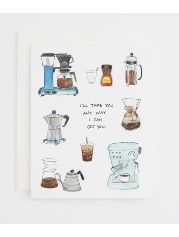 Party Sally Coffee Card