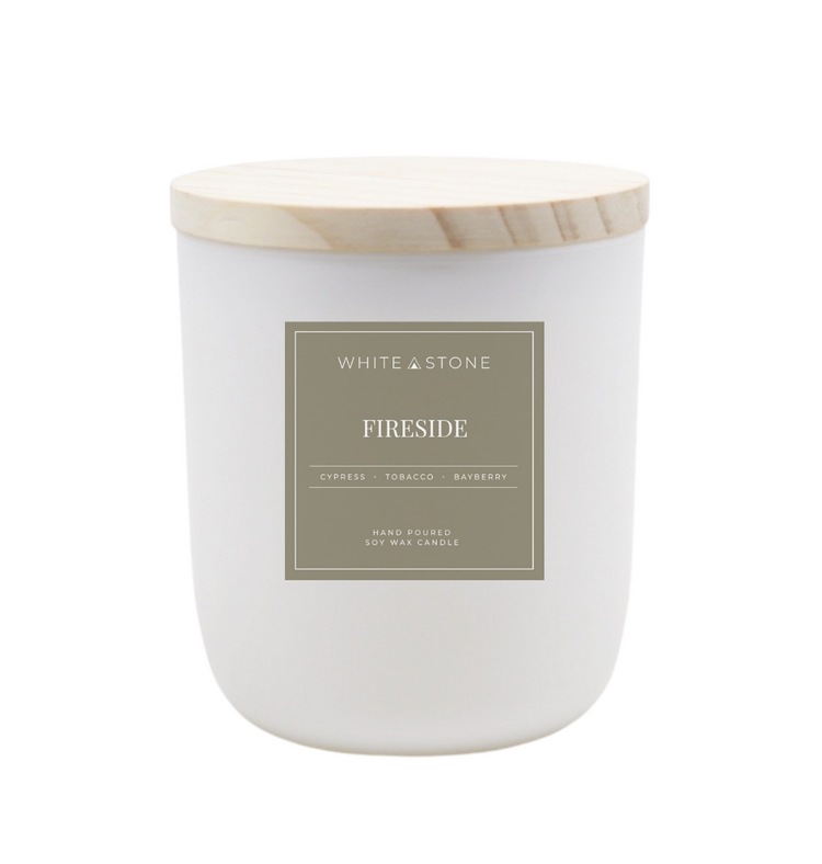 White Stone Candles 8 Oz Fall - Winter Candles