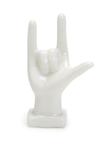 Two's Company I love you hand gesture