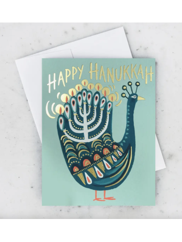 Idlewild Co. Hanukkah Peacock