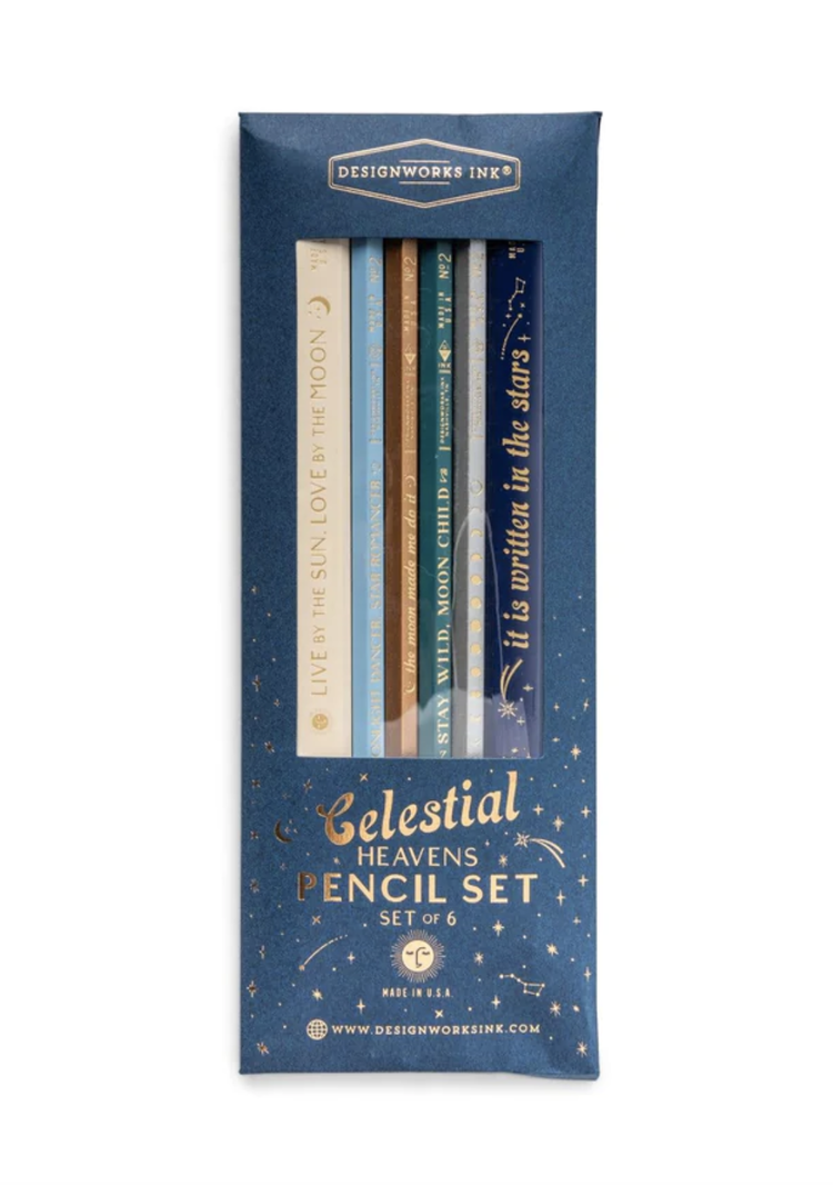 Designworks Ink Celestial Heavens Pencil Set