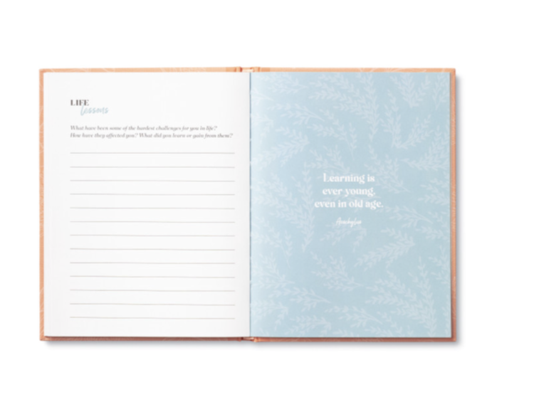 Compendium My Grandma Interview Journal