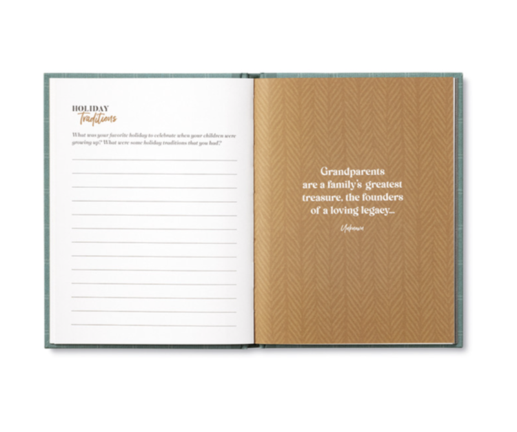 Compendium My Grandpa Interview Journal