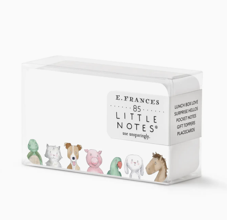 E. Frances Paper Studio Animal Friends Little Notes