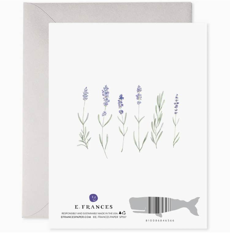 E. Frances Paper Studio Lavender Mom