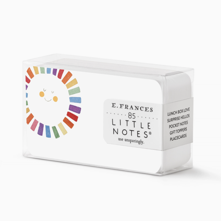E. Frances Paper Studio Rainbow Sun Little Notes