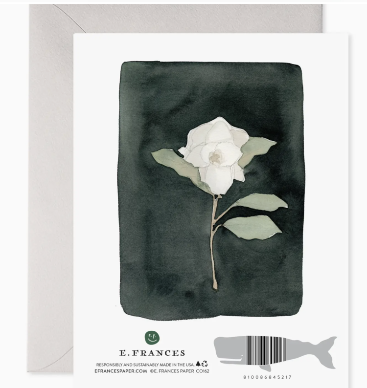 E. Frances Paper Studio White Flower