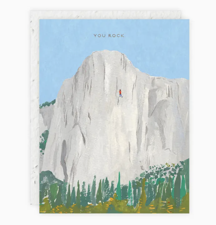 Seedlings You Rock Card