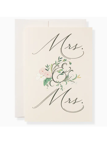 Karen Adams Designs Mrs and Mrs