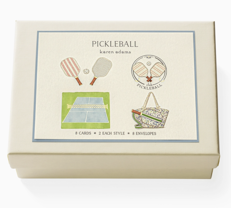 Karen Adams Designs Pickleball Note Card