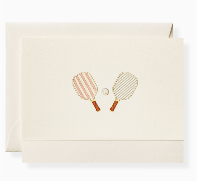 Karen Adams Designs Pickleball Note Card