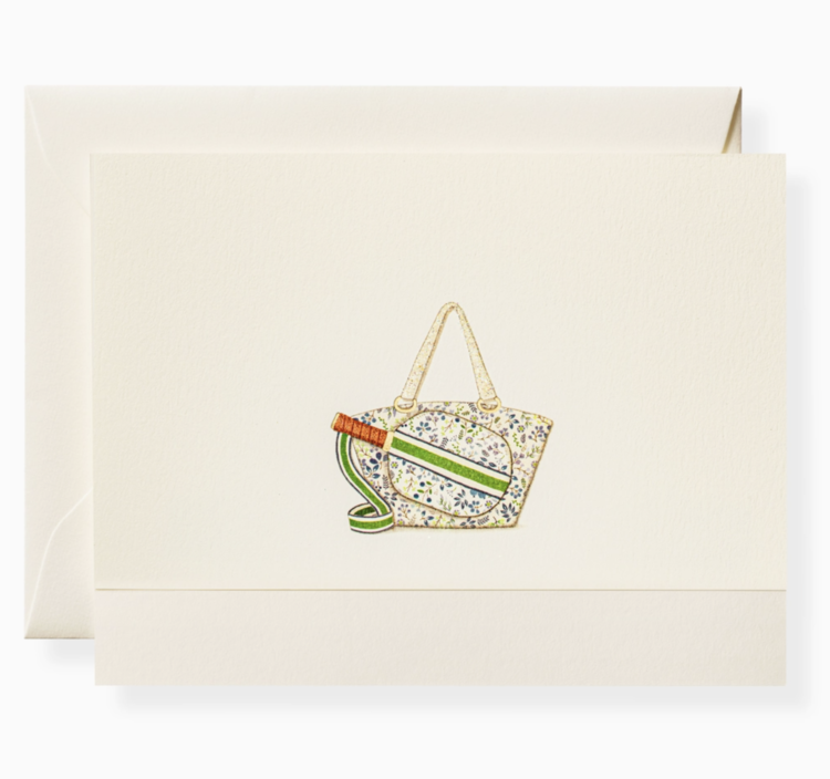 Karen Adams Designs Pickleball Note Card