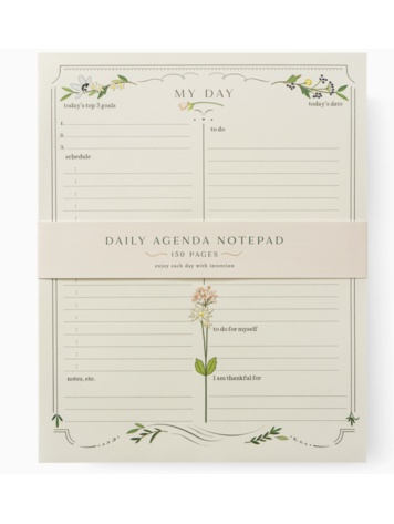 Karen Adams Designs The Daily Agenda Pad