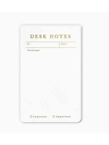 Smitten on Paper Desk Notes Notepad