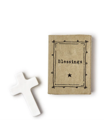 Two's Company Porcelain Blessings Cross