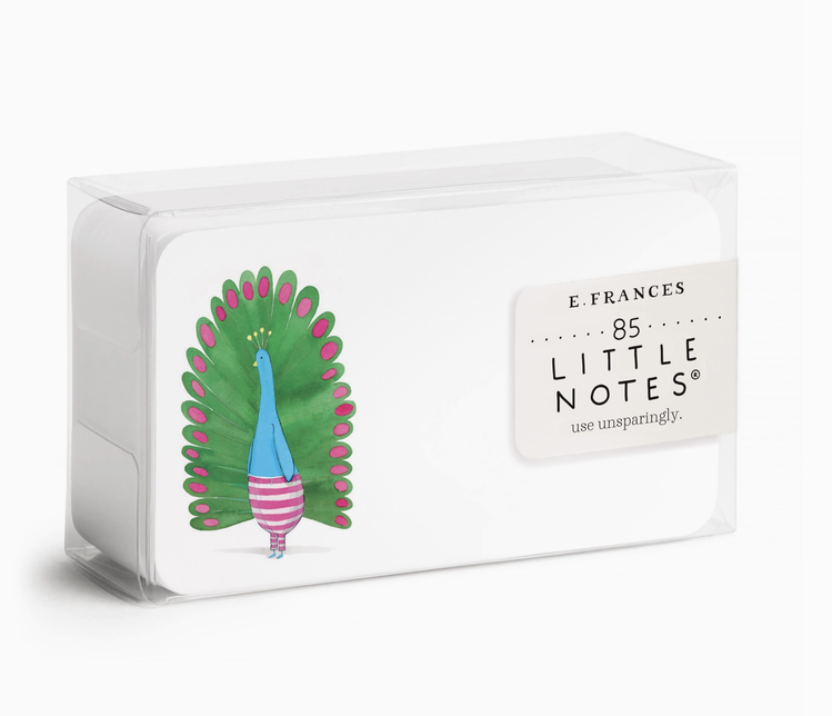 E. Frances Paper Studio Peacock Little Notes®